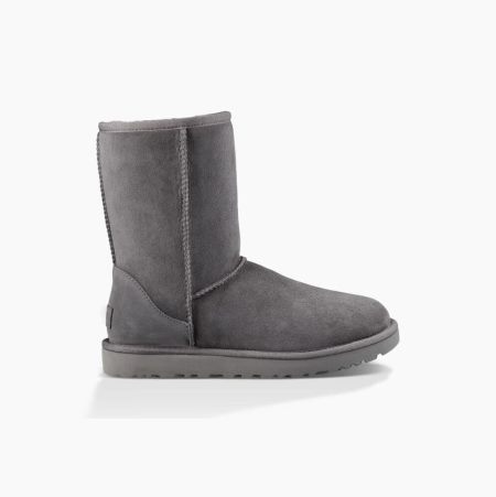 UGG Classic Short II - Boots Dame - Grå (NO-U919)